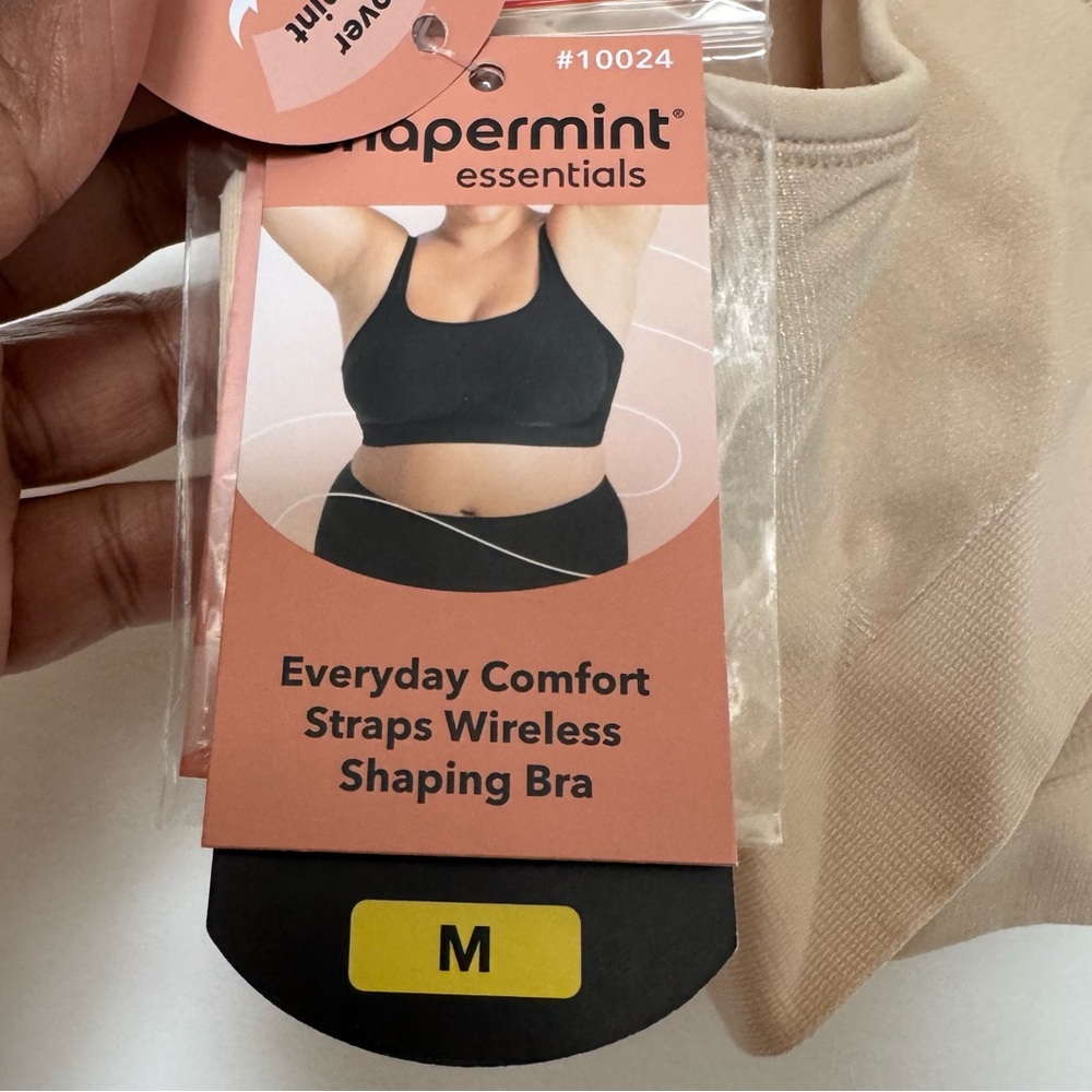 Shapermint Bra M Everyday Comfort Straps Wireless Shaping 10024 NEW - Picture 10 of 12